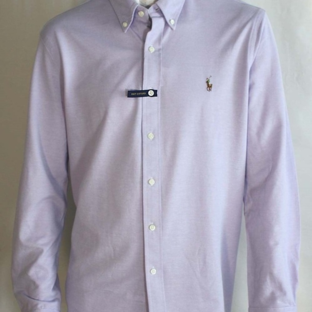 NEW Ralph Lauren Men's Amethyst Knit Oxford XXL
